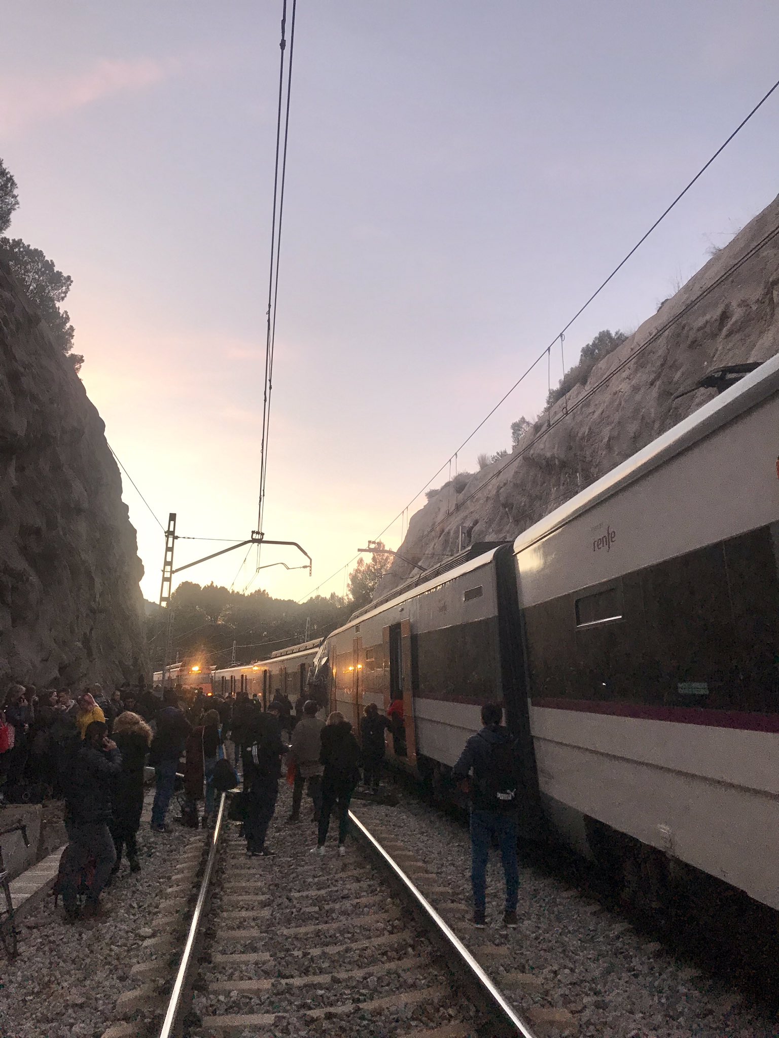La persona morta en el xoc de trens a Castellgalí és la conductora d'un dels combois