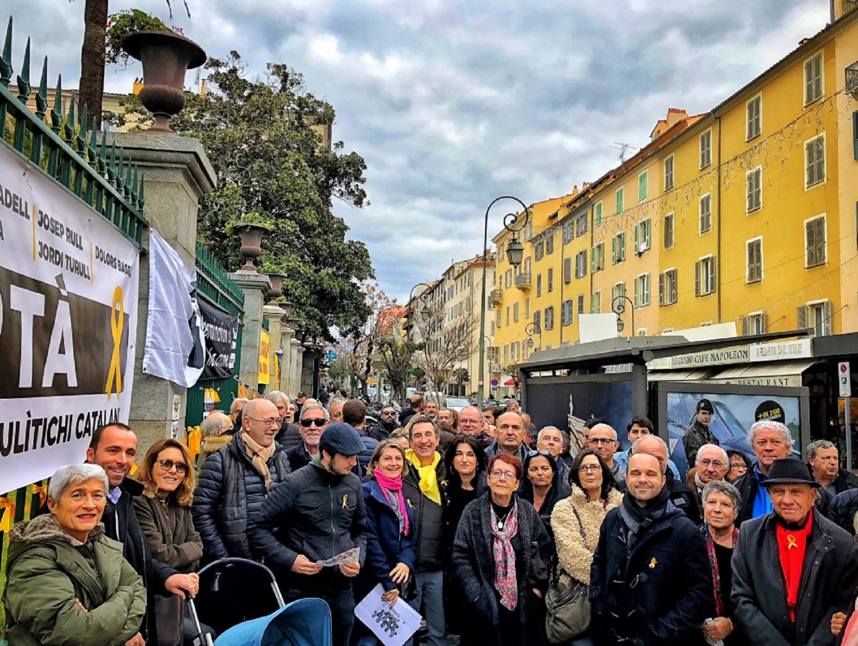 Suport als presos polítics a les capitals europees