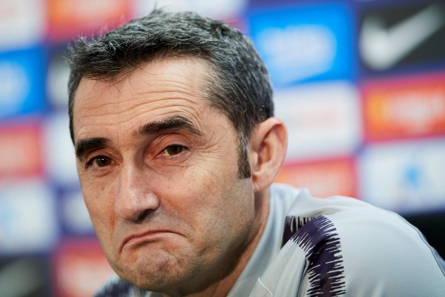 Ernesto Valverde Barça EFE