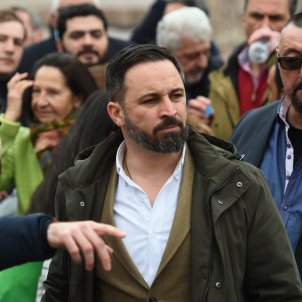 abascal manifestacio Madrid - Efe abascal manifestacio Madrid - Efe