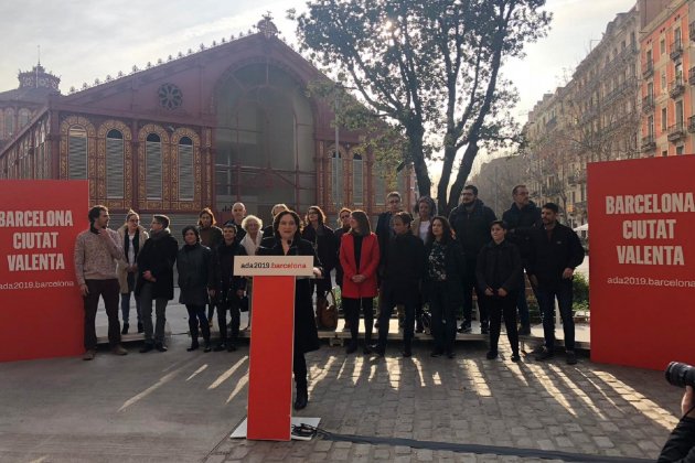 Ada Colau presentació candidatura 2 Marina Fernández Ada Colau presentació candidatura 2 Marina Fernández