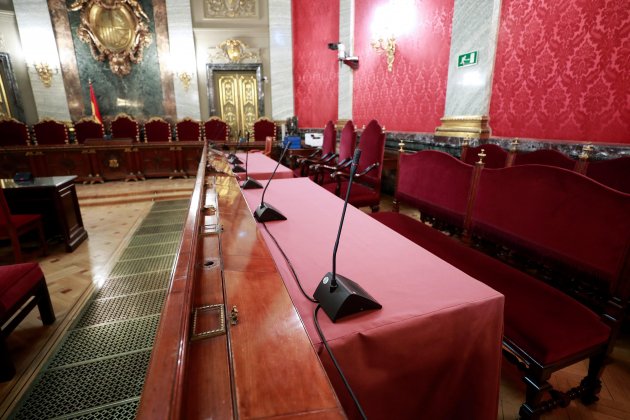juicio procés lugar|sitio destinado a Vox Tribunal Suprem Efe