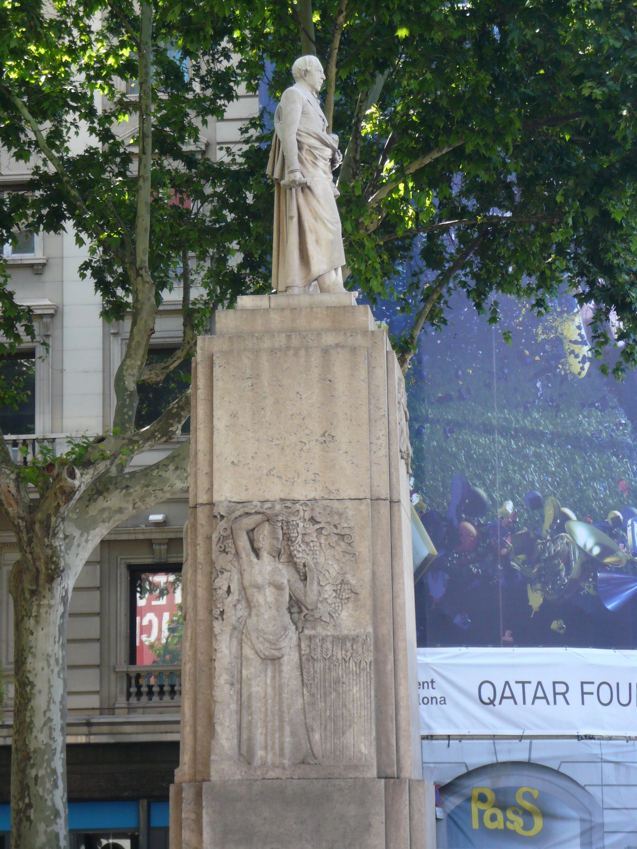 Monument a Joan Güell i Ferrer. Pere Lopez.
