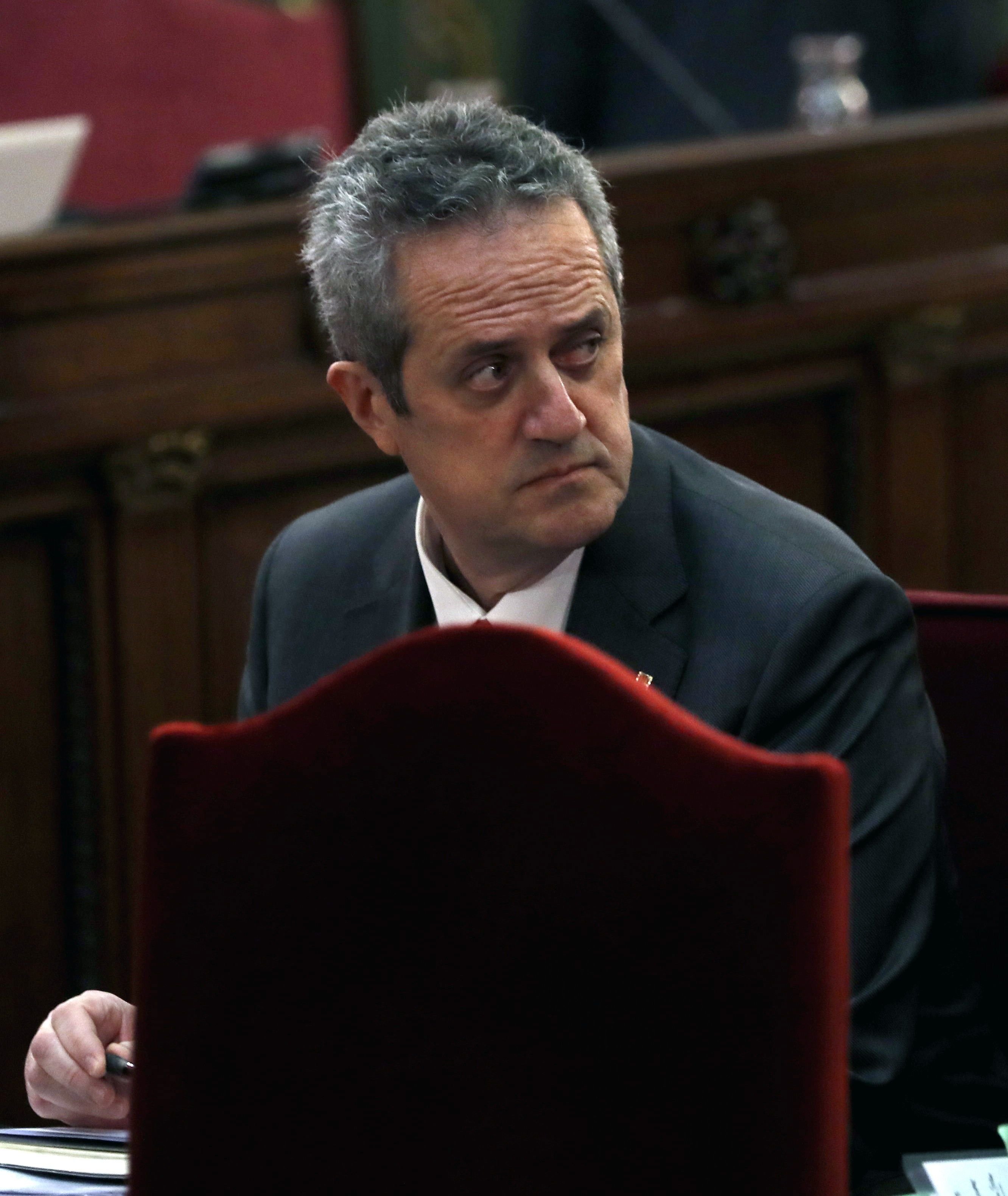 Els presos polítics, amb Rosell: "Qui repararà aquesta gran injustícia?"