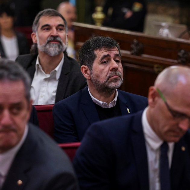 judici procés; sánchez, Cuixart, Romeva i Forn - EFE