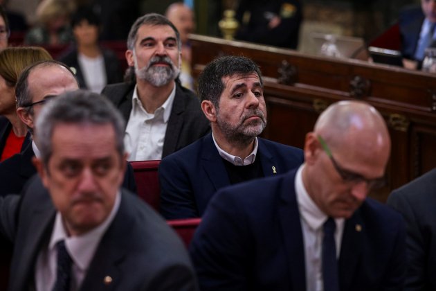 judici procés; sánchez, Cuixart, Romeva i Forn - EFE