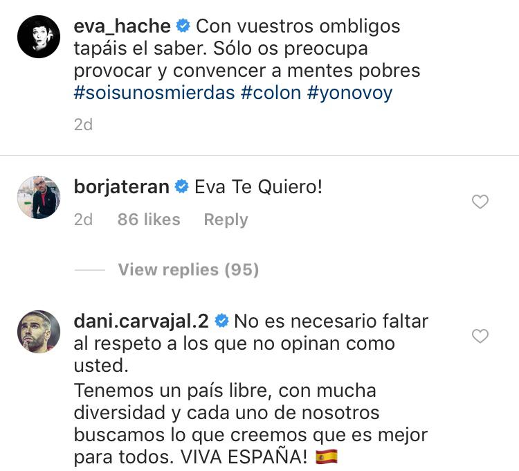 Eva Hache Dani Carvajal