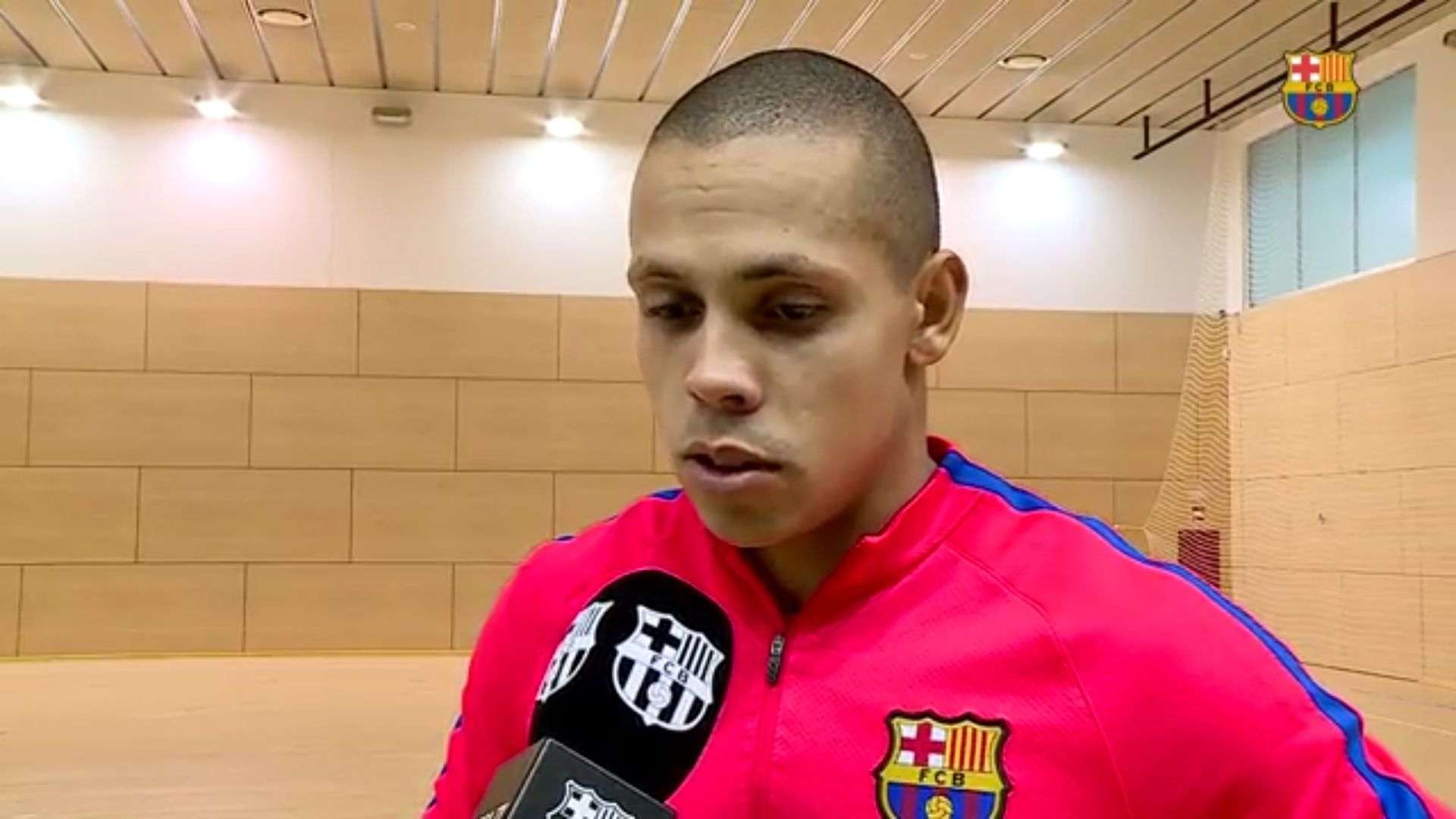 El blaugrana Ferrao, consternado por la tragedia del Chapecoense