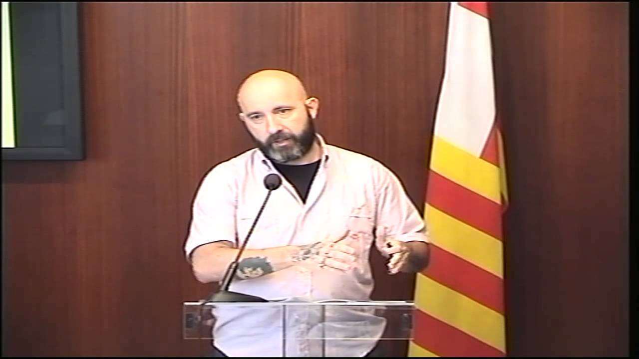 El concejal de la CUP Josep Garganté, a juicio por intimidar a un médico