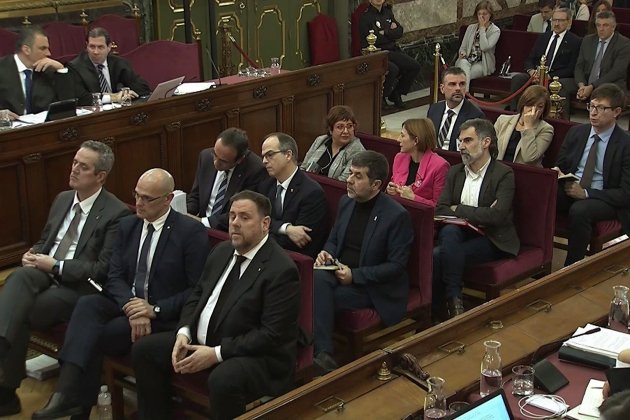 judici procés tercera sessió acusats 14 febrer 2019 EFE