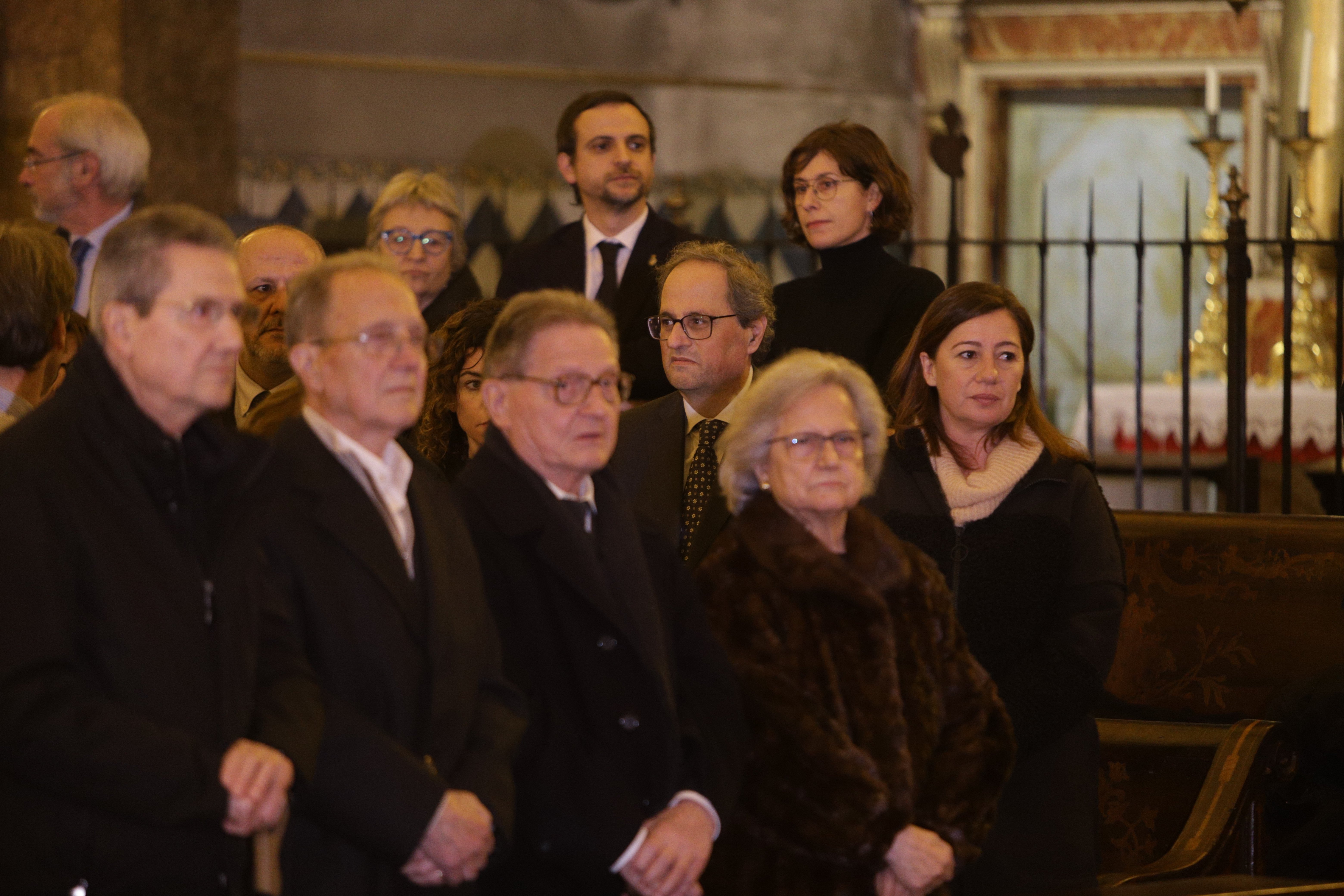Torra en el funeral de Aina Moll: "Los Països Catalans están de luto"