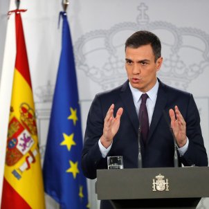 Pedro sanchez convocatoria electoral EFE Pedro sanchez convocatoria electoral EFE