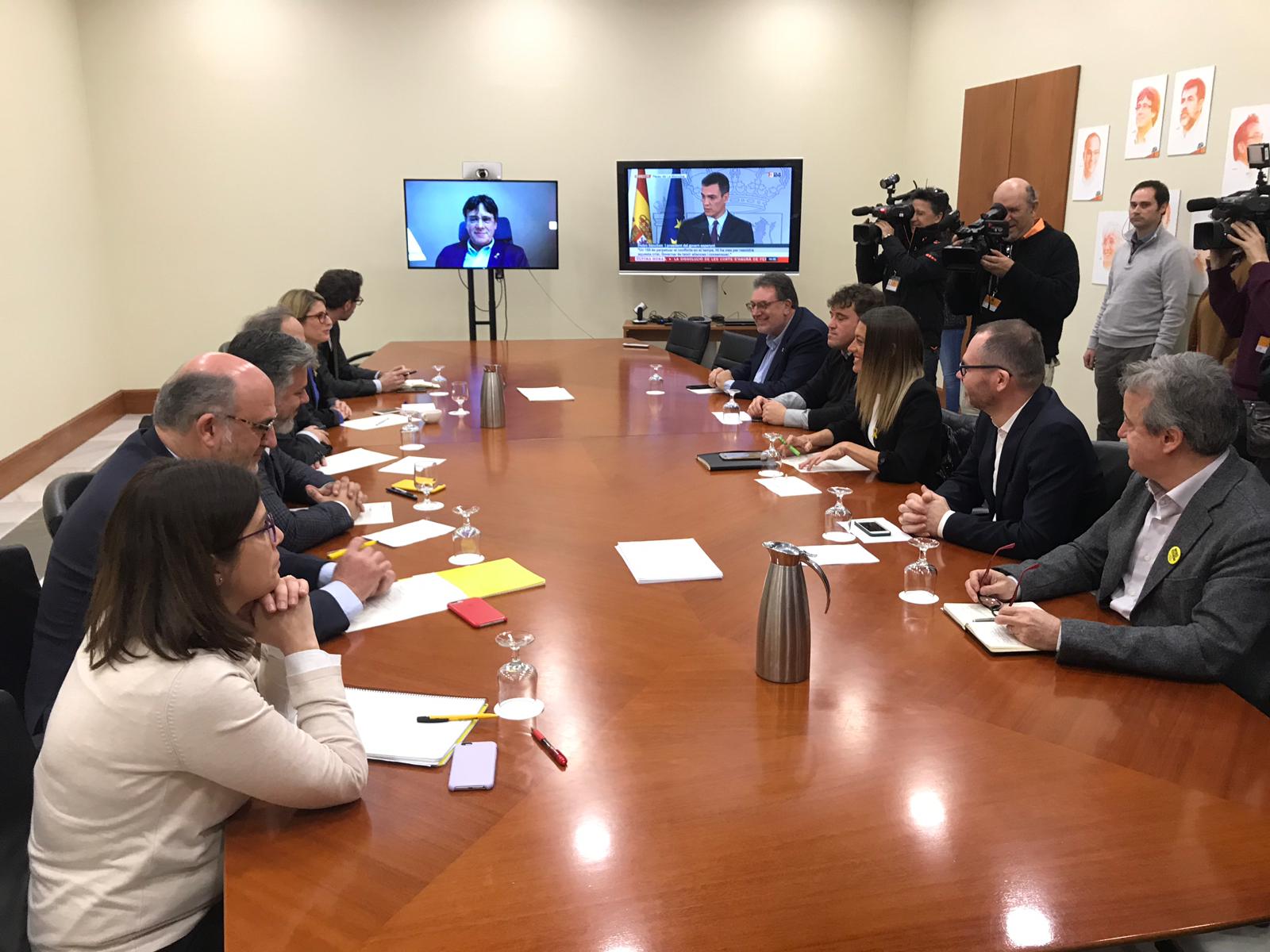 JxCat i el PDeCAT eviten concretar com es presentaran a les eleccions del 28-A JxCat i el PDeCAT eviten concretar com es presentaran a les eleccions del 28-A