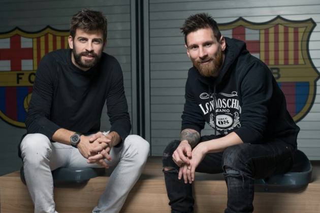 messi pique @3gerardpique messi pique @3gerardpique