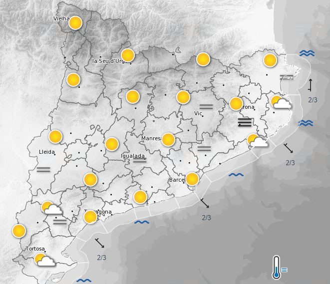 mapa temps