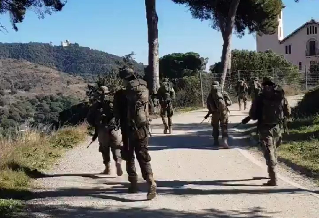 L'exèrcit torna a sortir de maniobres per Barcelona