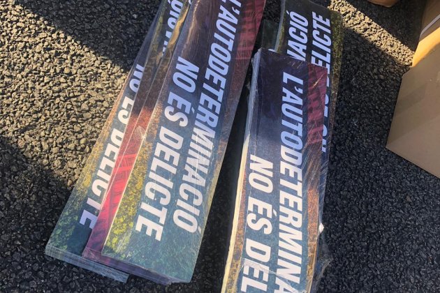 manifestació judici cartells Marina Fernàndez