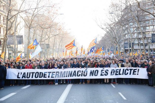 EL NACIONAL manifestació judici capçalera   Sergi Alcàzar