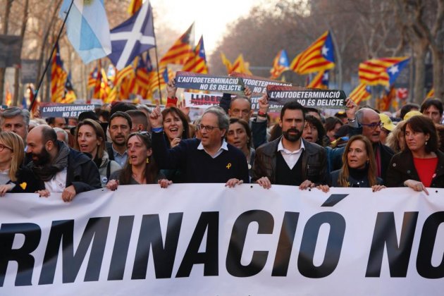 manifestació judici Torrent Torra Sergi Alcàzar