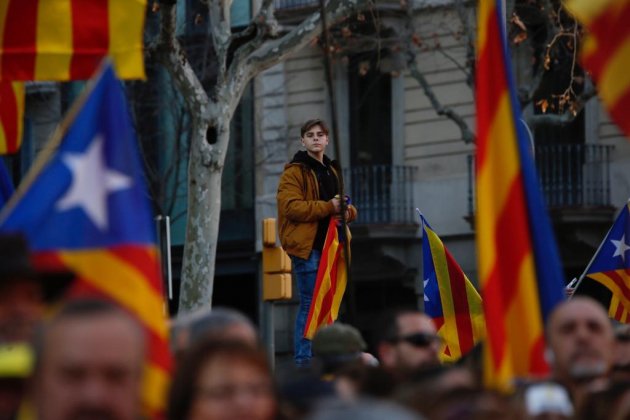 Manifestació judici estelades 