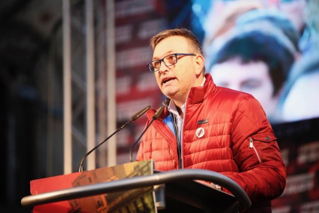 El NACIONAL manifestació judici Josep Maria Cervera   Sergi Alcàzar