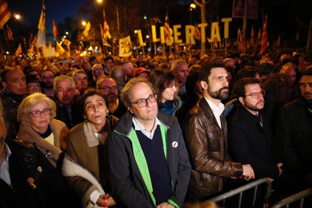 EL NACIONAL manifestació judici Torra i Torrent   Sergi Alcàzar