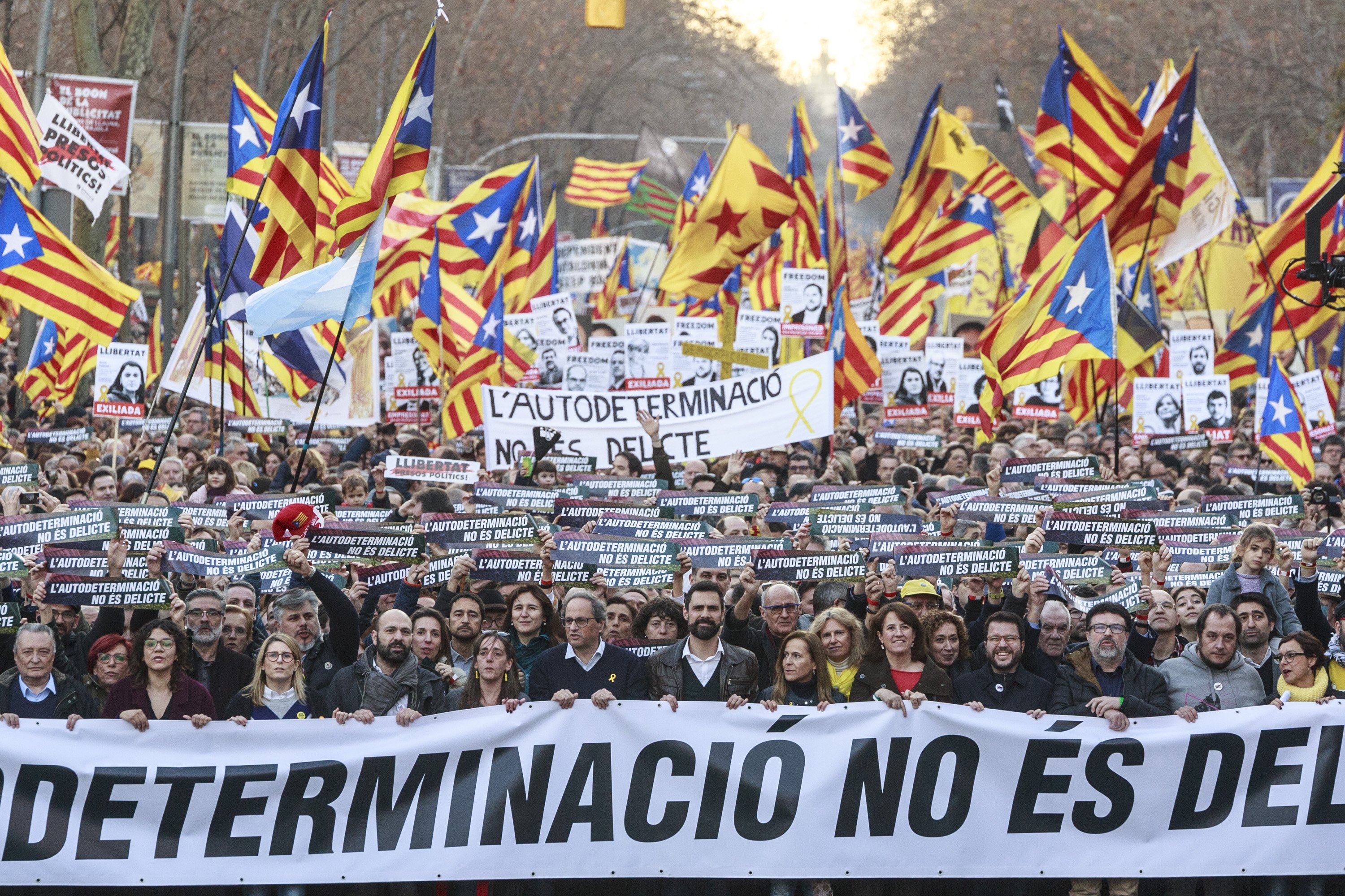 500 coaches bound for Madrid for Saturday's Catalan independence march