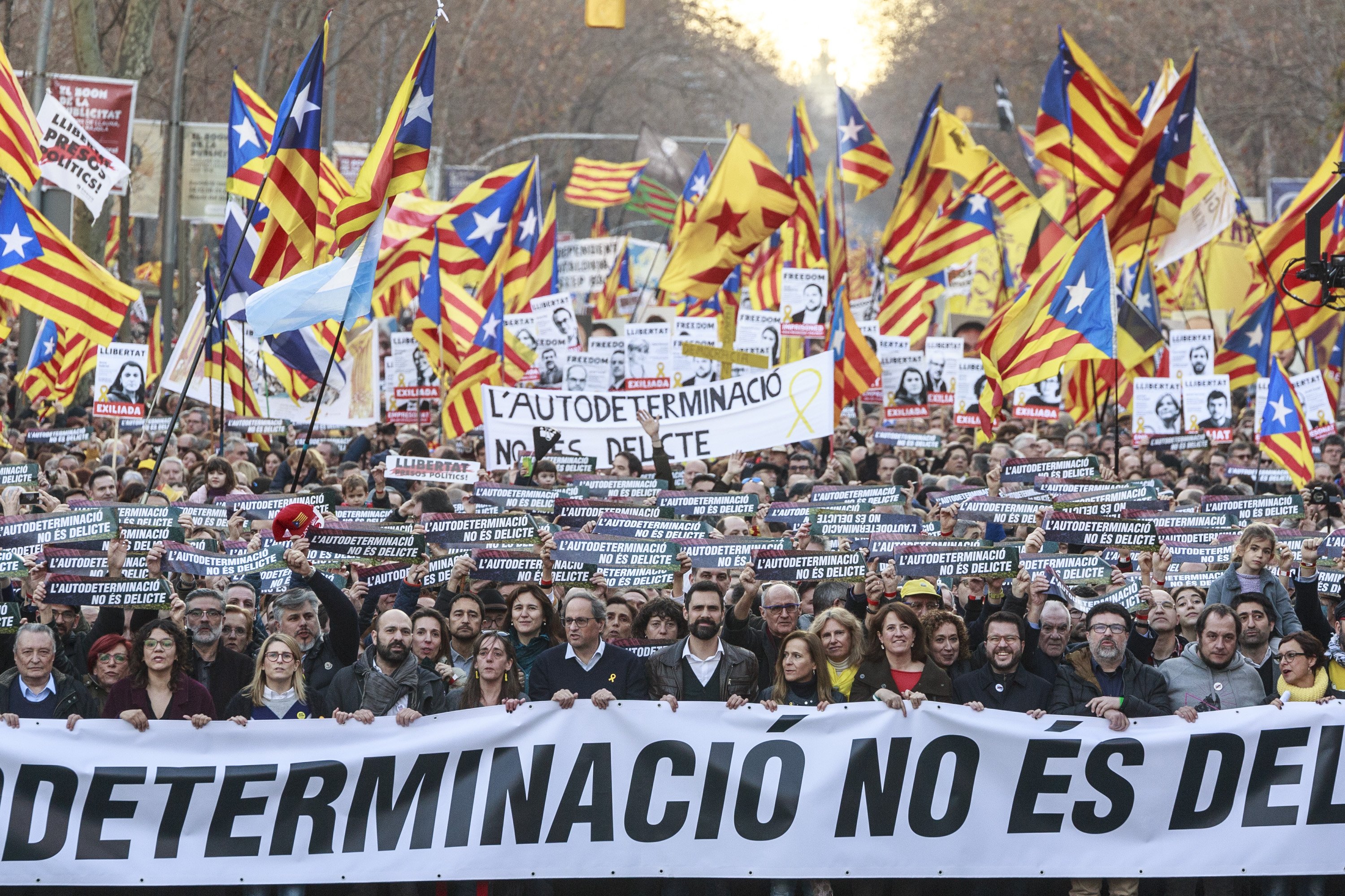 16-M: 500 autocars cap a Madrid, més de cent des de fora de Catalunya