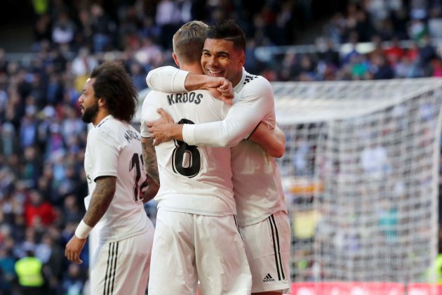 Kroos Casemiro Reial Madrid Girona EFE