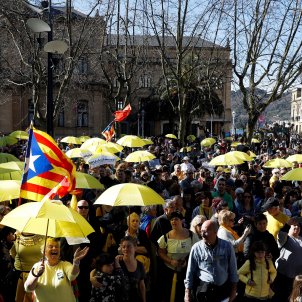 Manifestació Sant Sebastià EFE