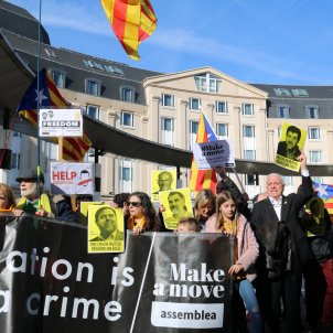 Manifestació Brussel·les ANC ACN Manifestació Brussel·les ANC ACN