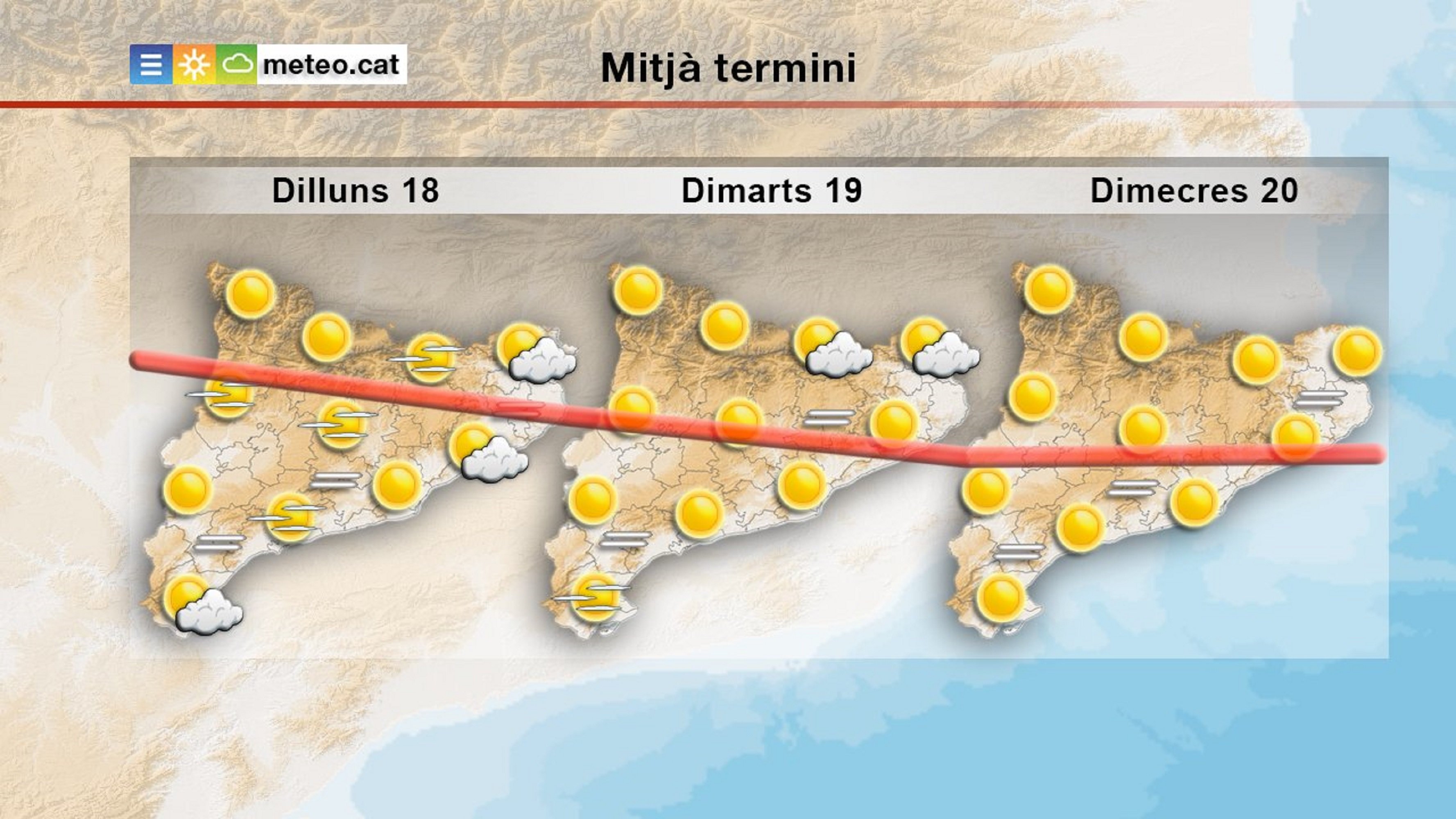Inversió tèrmica demà al matí