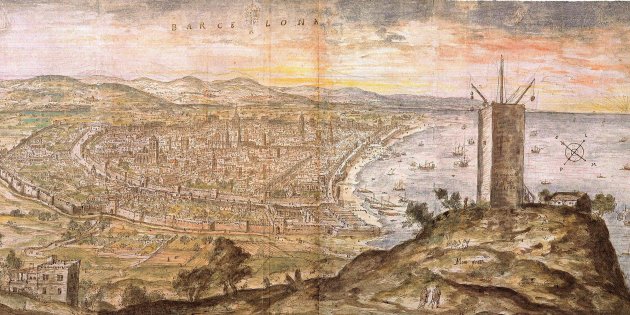 Wyngaerde Barcelona 1563