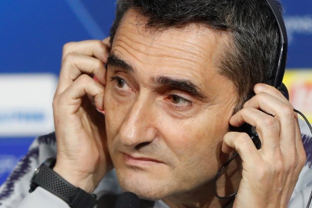 Ernesto Valverde Barça Champions EFE