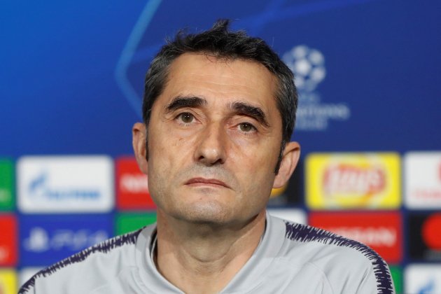 Ernesto Valverde Barça Champions EFE