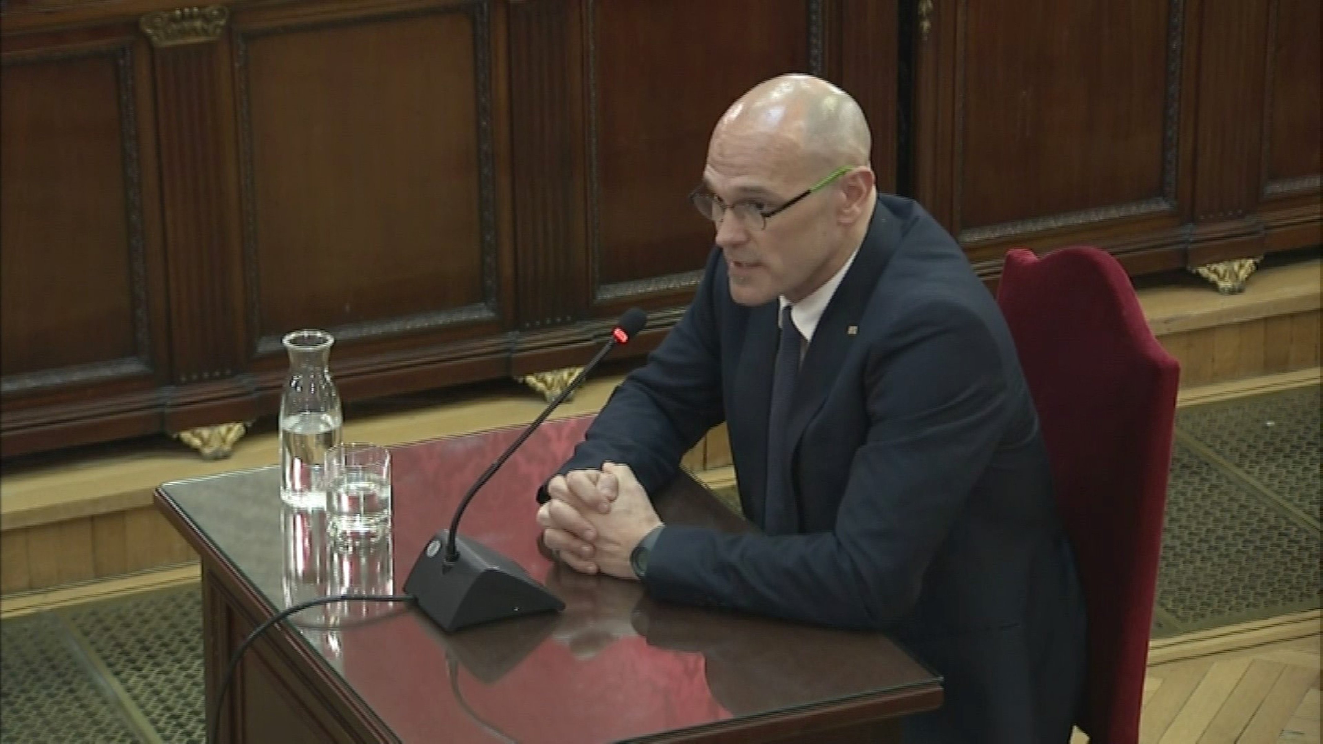 Raül Romeva: "Emphatically not. We've never incited any violence at all"