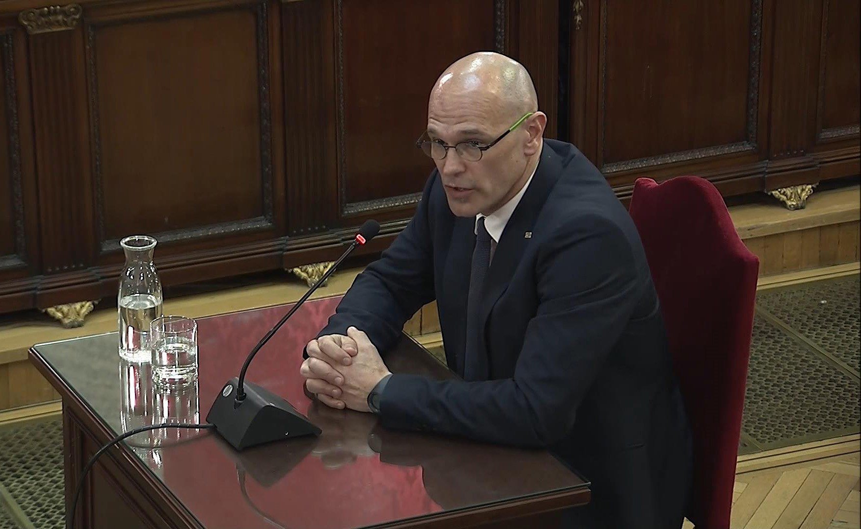 Romeva: "Rotundamente no. Nunca hemos hecho ninguna incitación a la violencia"