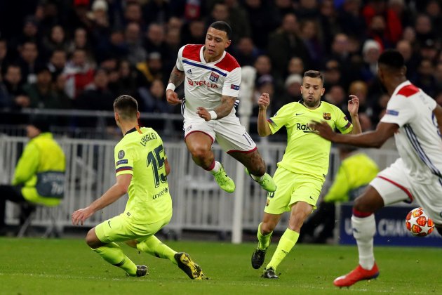 jordi alba lenglet depay barça lio efe