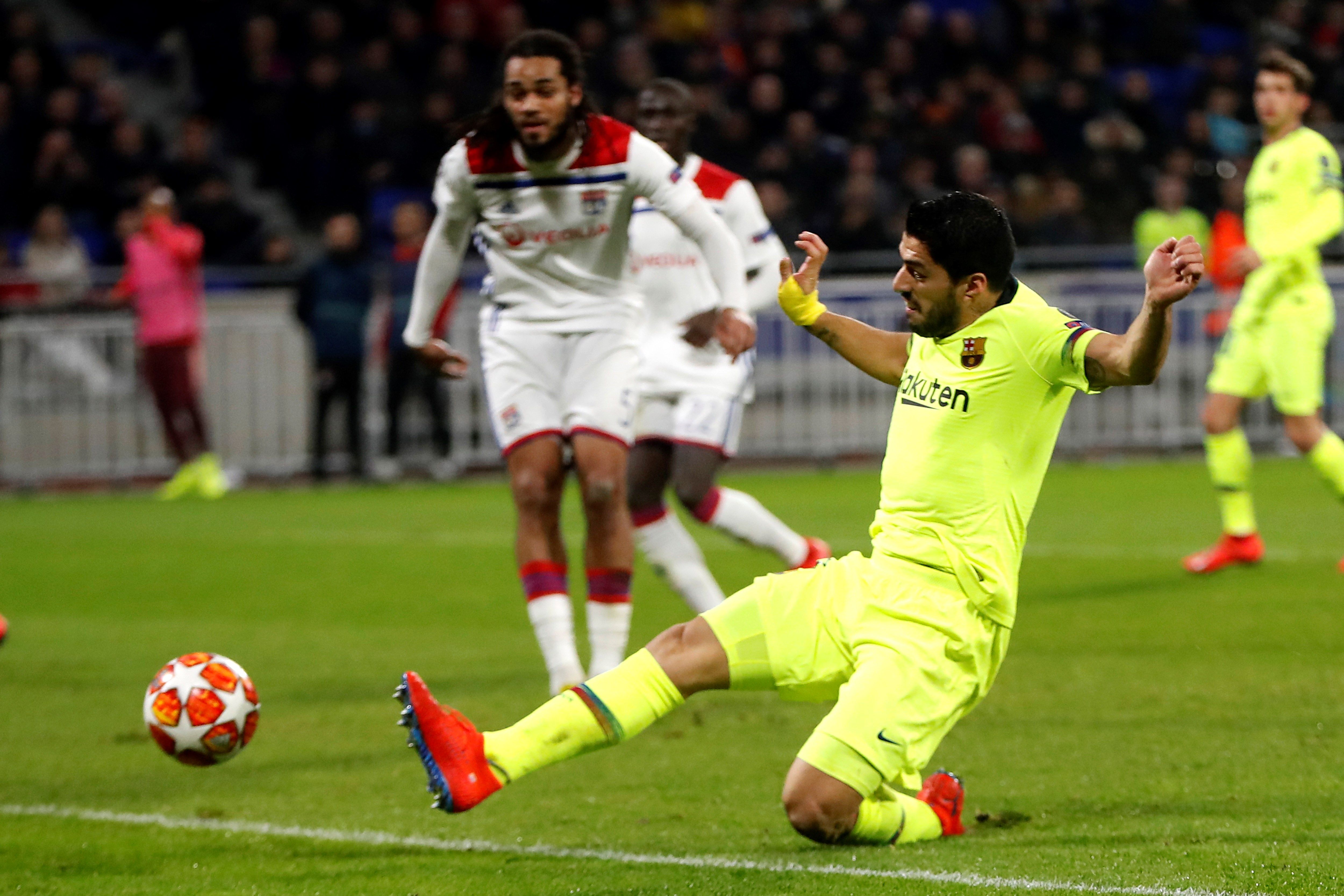 Suárez sigue maldito en la Champions