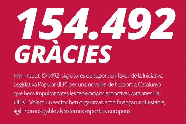 ILP Ley Deporte Catalunya 2019 UFEC