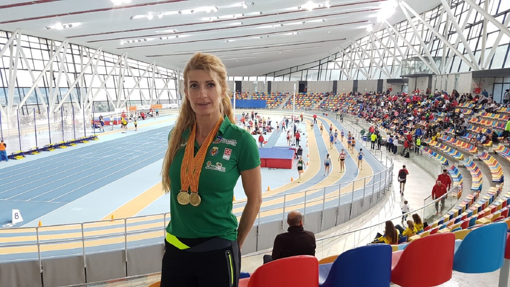 María José Carabante, doble medallista a Sabadell