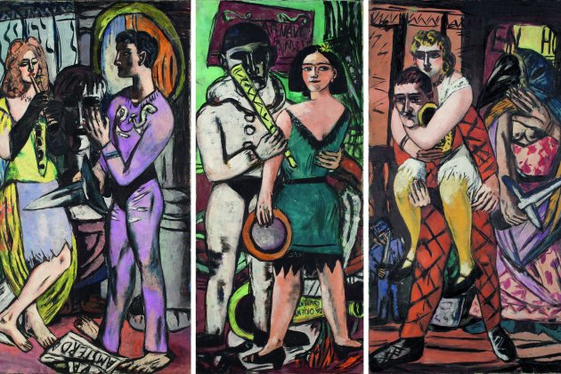 max beckmann carnaval 1943 karneval university of iowa museum of arte stanley museum of arte iowa adquisicion mark ranne