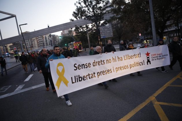 vaga judici Travessera de Dalt manifestació