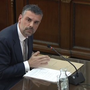 judici procés Santi Vila declarant judici procés Santi Vila declarant