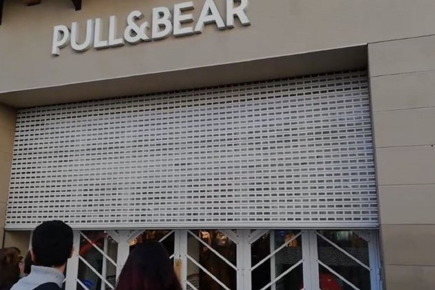 vaga general tancament botigues El Nacional Marc Gonzalez