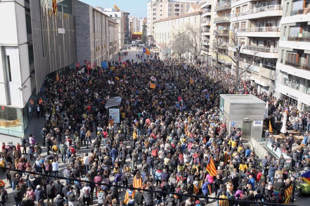Subdelegación Gobierno Girona 21 de febrero huelga general- Carles Palacio