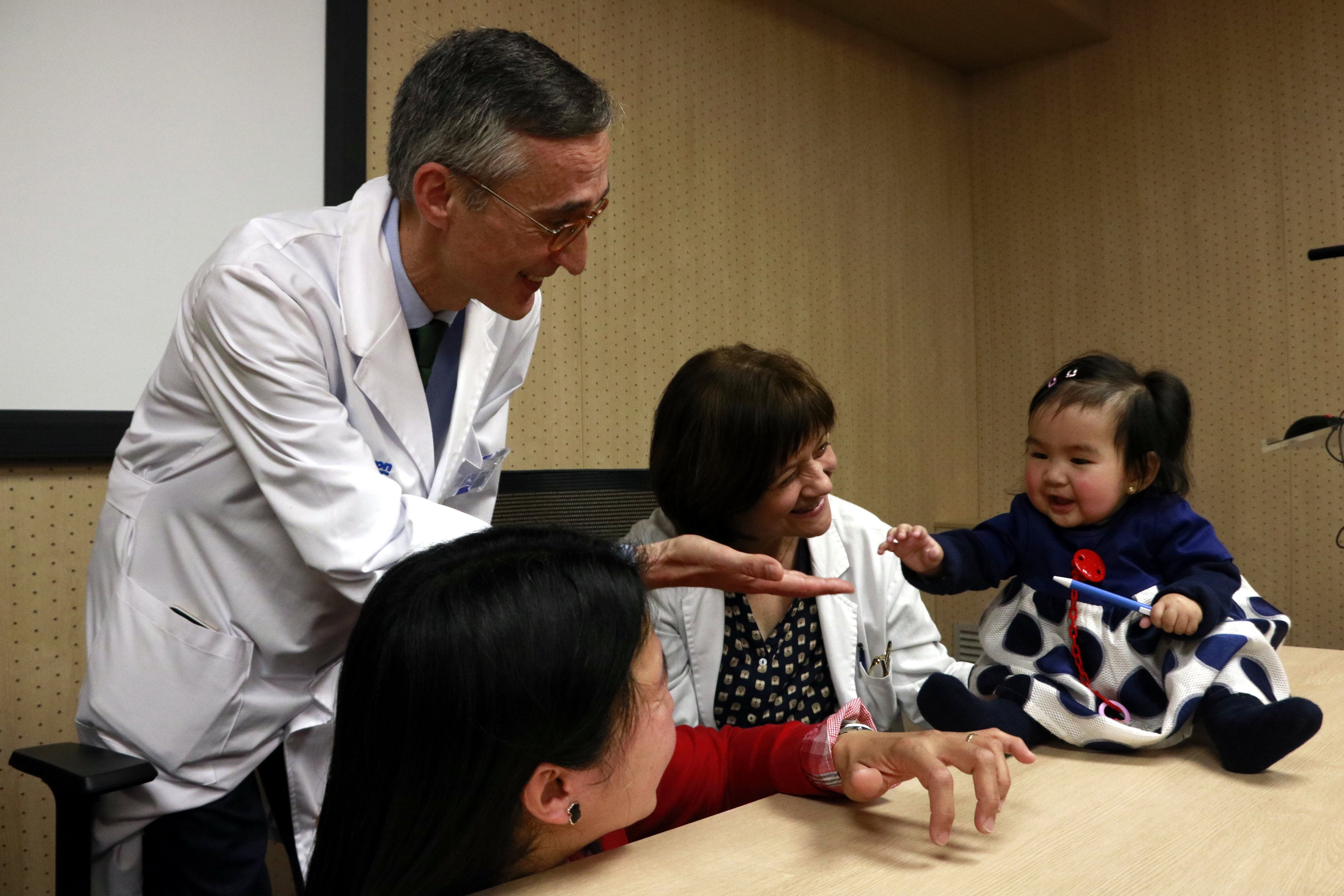 L'Hospital Vall d'Hebron tracta amb èxit un nadó amb atròfia muscular espinal