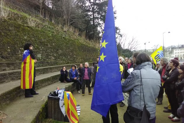 Bretanya Quimper manifestació contra judici sense signar