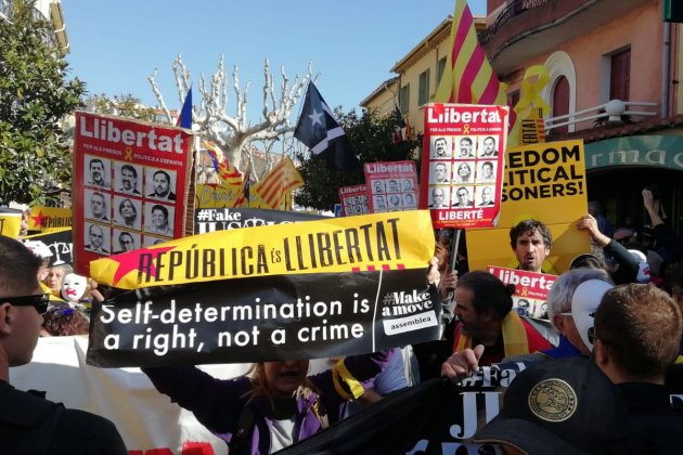 manifestació cotlliure. jordi palmer