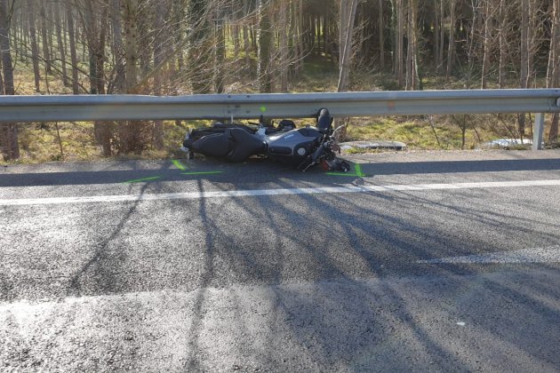 accident trànsit Sant Feliu Buixareu